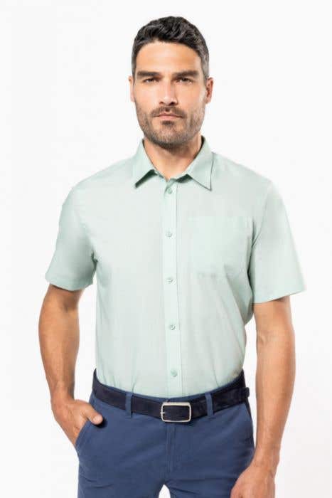 K551 Ace - Men'S Ss Easy Care Polycot Poplin Shirt