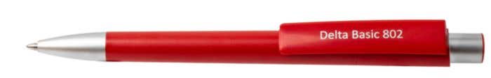 Stylo Burger Swiss Pen Delta Basic Push Metal