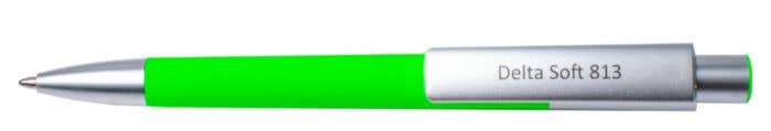 Stylo Burger Swiss Pen Delta Soft Push Softtouch Metal
