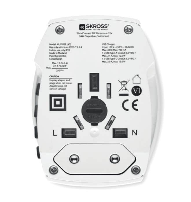 Adaptateur A/C USB Skross MUV Muv Usb A/c