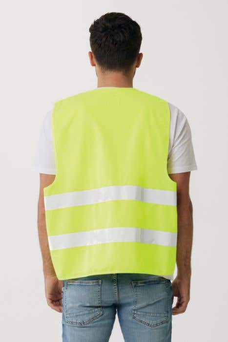 Gilet haute visibilité de signalisation en rPET GRS