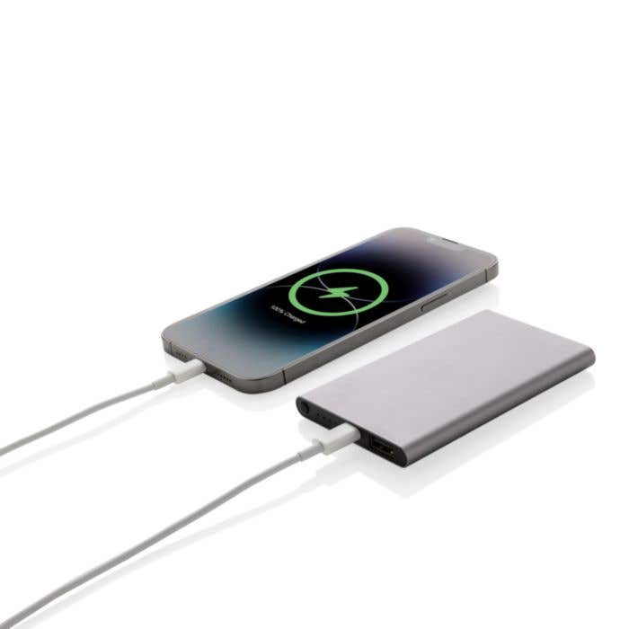 Powerbank en plastique recyclé/aluminium RCS [4000 mAh]