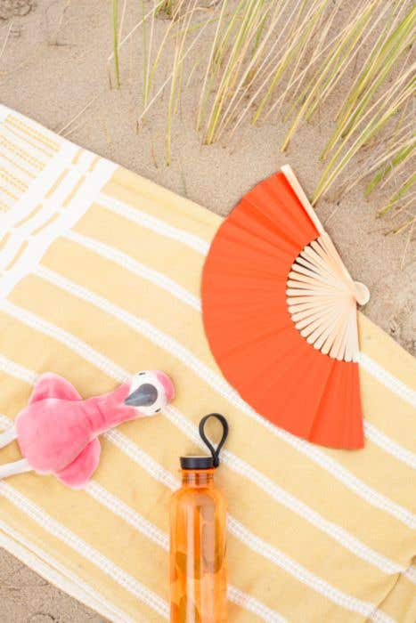 Éventail en bambou Thijs