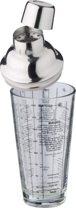 Shaker à cocktail en verre Sanne [400 ml]