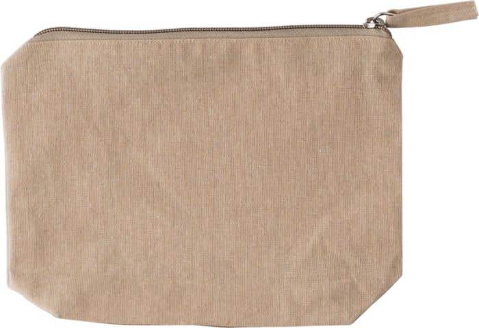 Trousse de toilette en coton recyclé Cressida