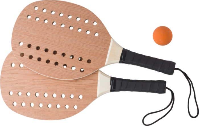 Set de tennis en bois de rose Peregrine