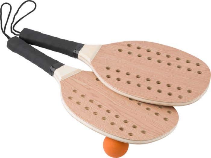 Set de tennis en bois de rose Peregrine