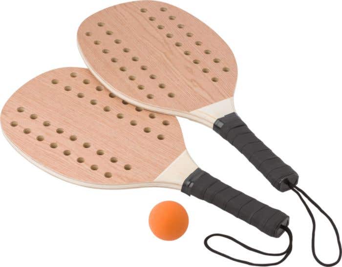 Set de tennis en bois de rose Peregrine