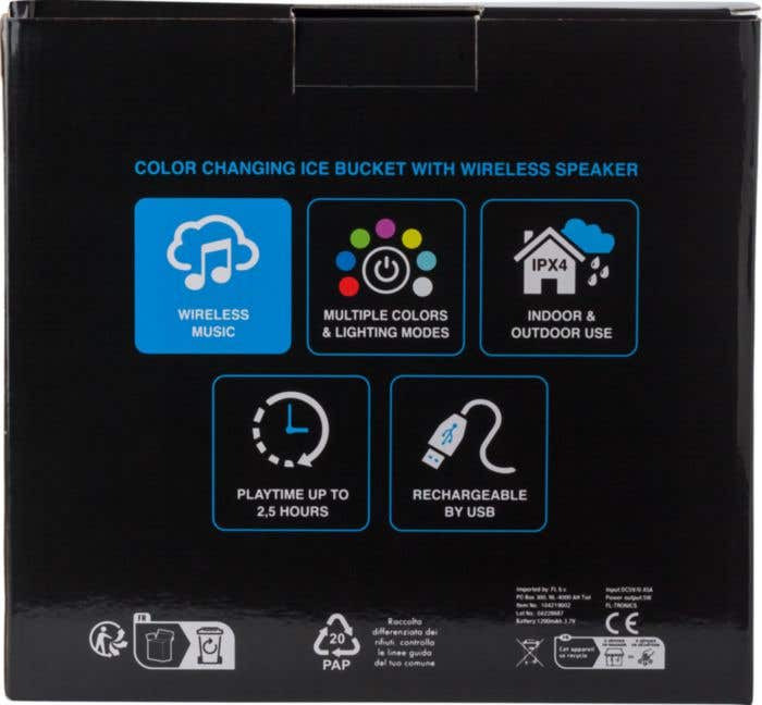 Refroidisseur à boisson et enceinte Annabel [5W]