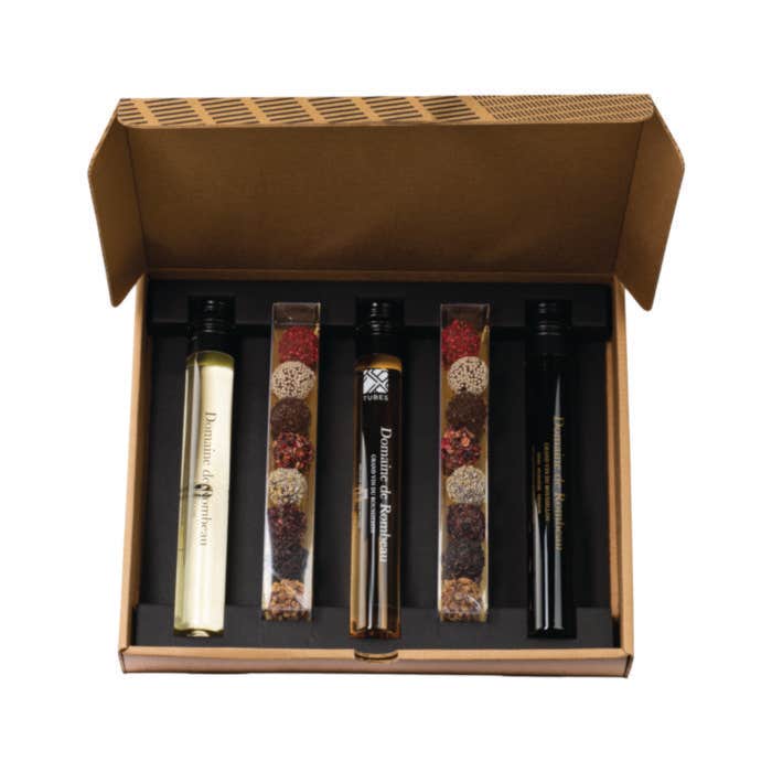 Tubes Cadeau Vin & Chocolat Rombeau