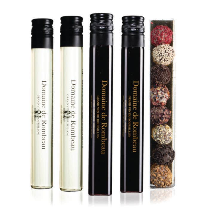 Tubes Coffret Cadeau Luxury Vin & Chocolat