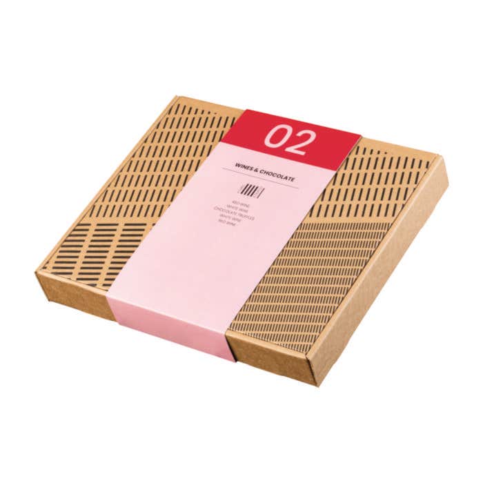 Tubes Coffret Cadeau Luxury Vin & Chocolat