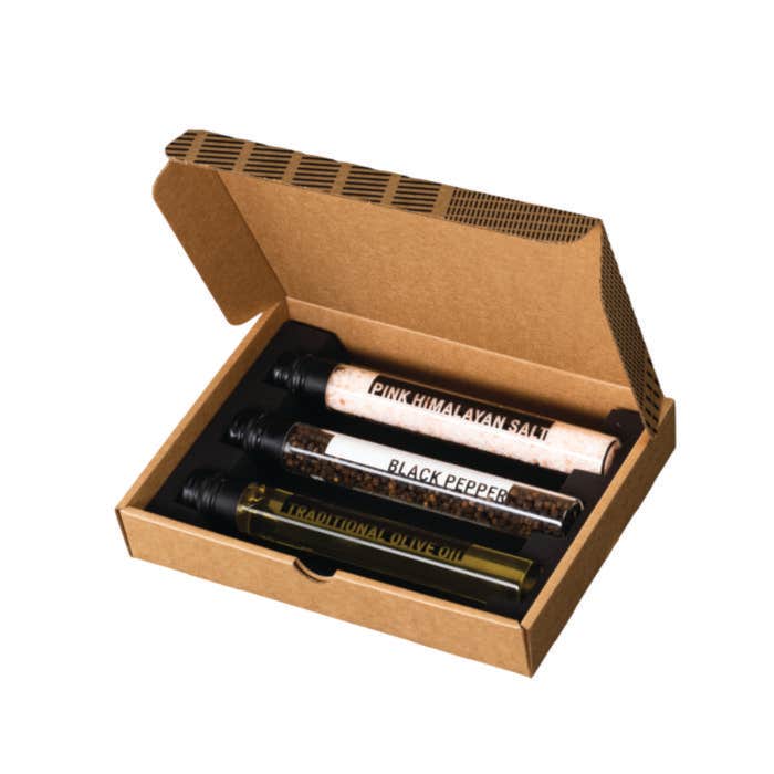 Boîte de cuisine 3 pièces "Something's cooking"