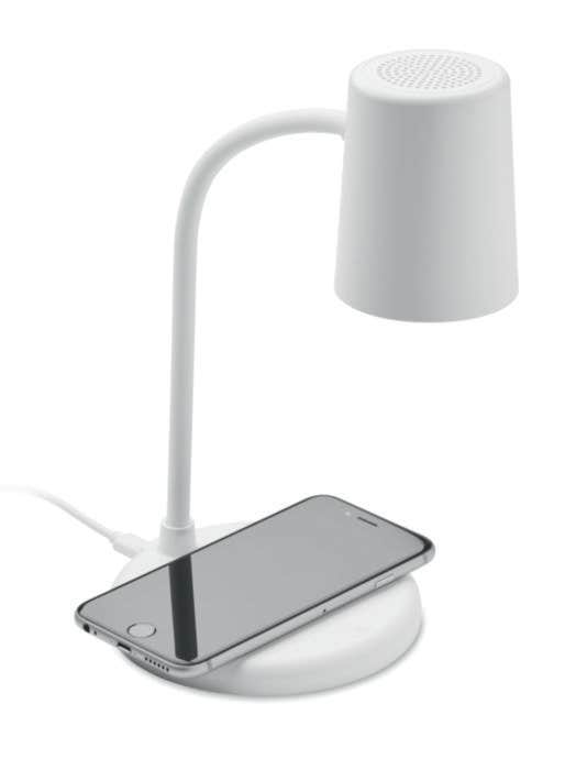 Wireless charger, lamp speaker Spot