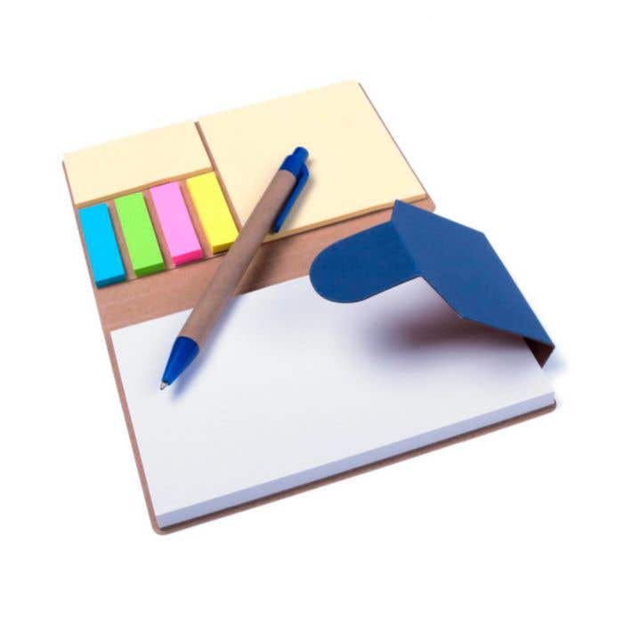 Bloc de Notes Avec Stylo Recyclé Cravis [3 pièces]