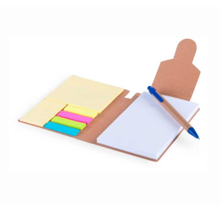 Bloc de Notes Avec Stylo Recyclé Cravis [3 pièces]