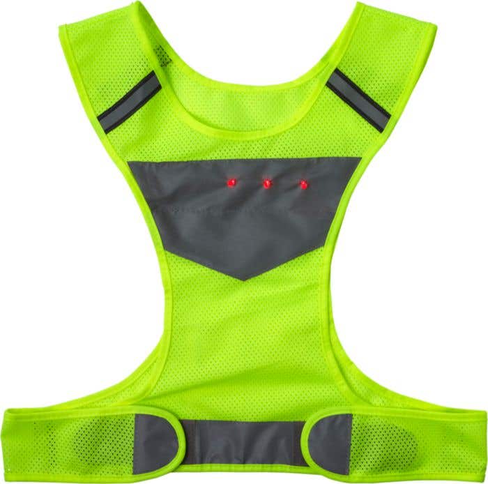 Veste de sport réfléchissante avec LED