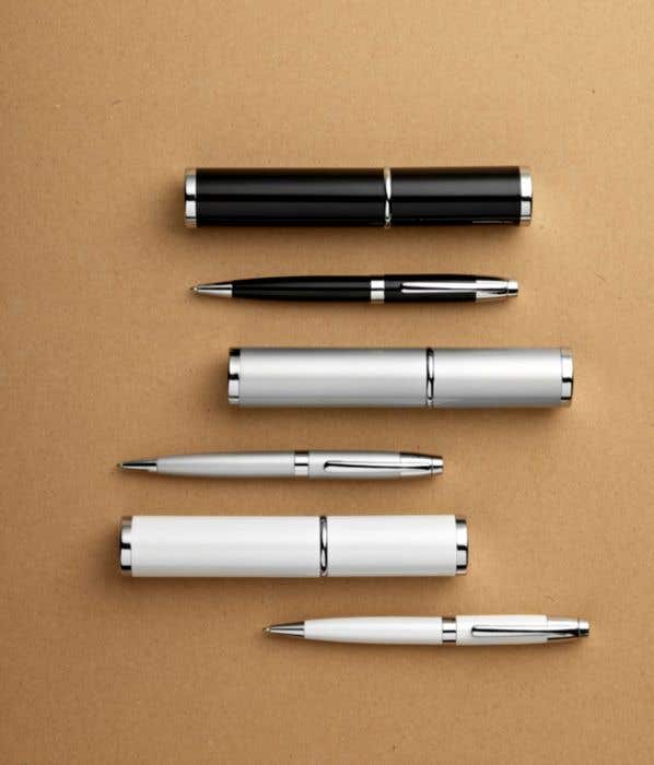 Stylo à bille dans un étui luxueux