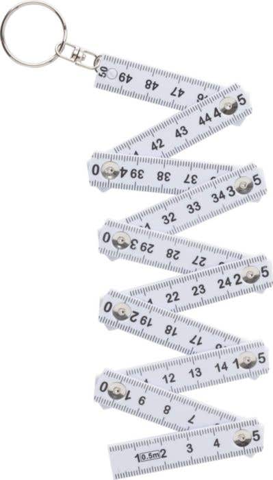 Porte-clés règle pliable