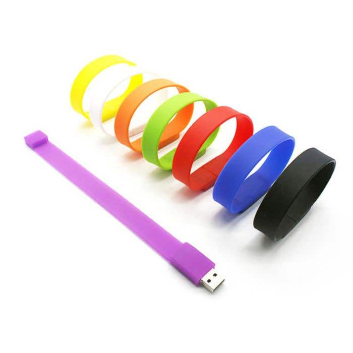USB stick/silicone wristband