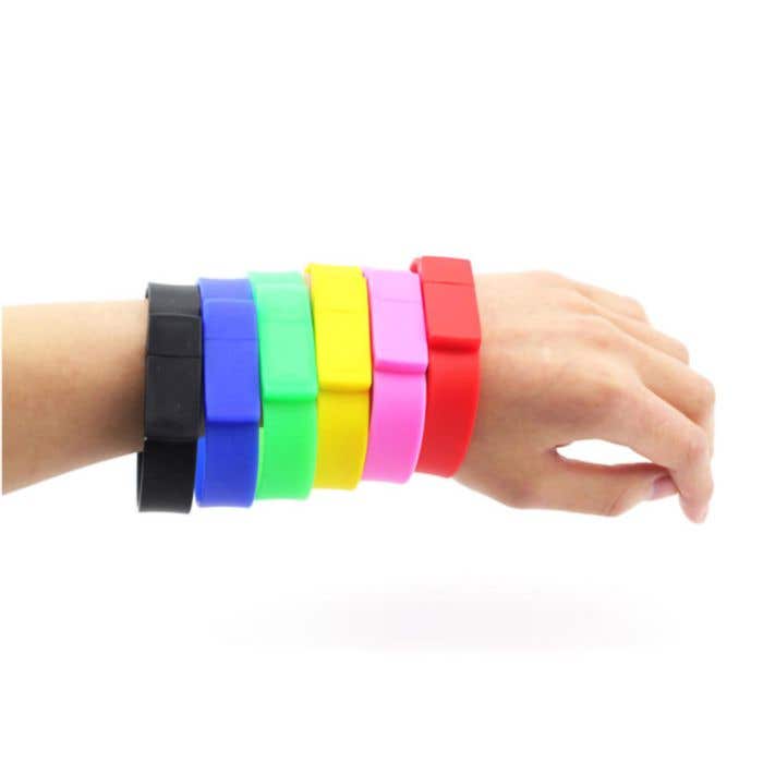 USB stick/silicone wristband