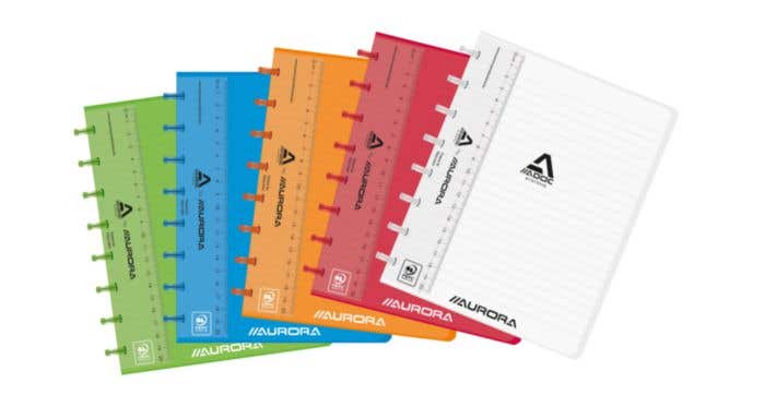 Aurora Wire-O Notitieboek Ruler [A5]