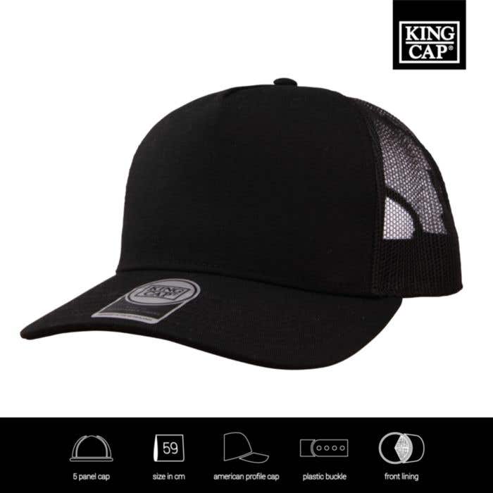 KingCap Casquette De Camionneur Recyclé Mesh