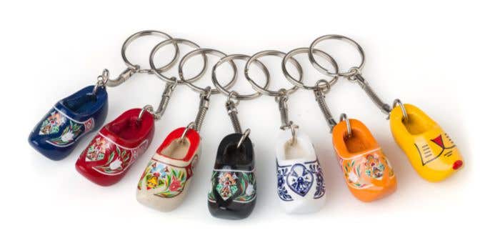 Sleutelhanger Oud-Hollands Klompje