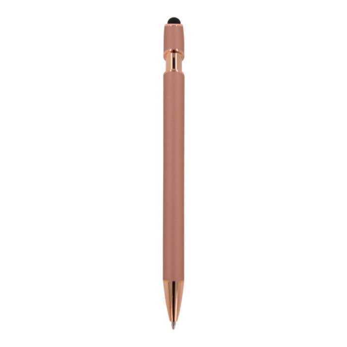 Stylo À Bille En Métal Avec Stylet Paris Luxe