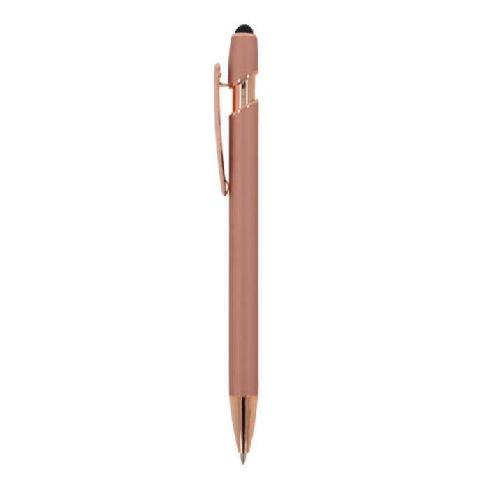 Stylo À Bille En Métal Avec Stylet Paris Luxe