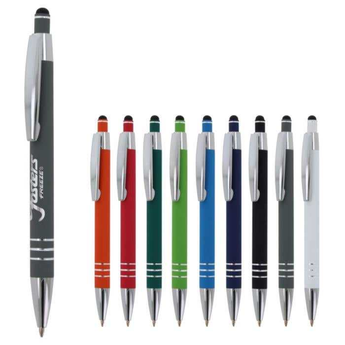 Stylo À Bille En Métal Avec Stylet Athènes