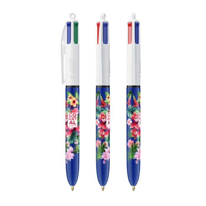 BIC® Stylo À Bille 4 Couleurs® Color [4-en-1]