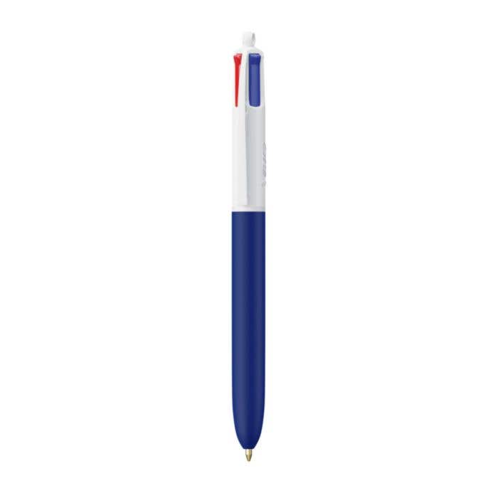 BIC® Stylo À Bille Avec Lanière 4 Couleurs® Soft [4-en-1]