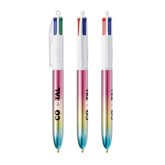 BIC® Stylo À Bille 4 Couleurs® Gradient [4-en-1]