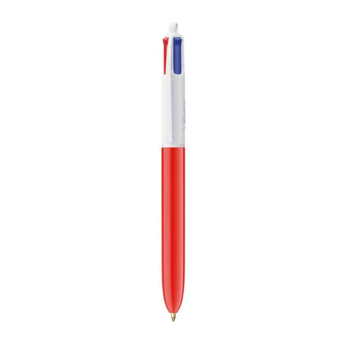 BIC® Stylo À Bille Avec Lanière 4 Couleurs® Color [4-en-1]