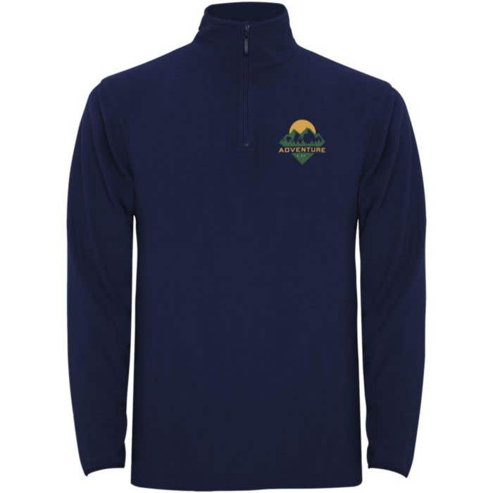 Veste polaire Himalaya avec fermeture quart de zip pour homme