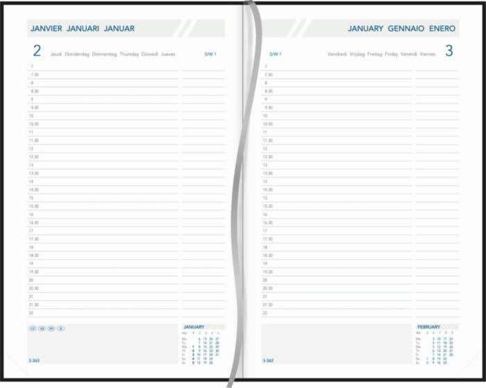 Agenda journalier University