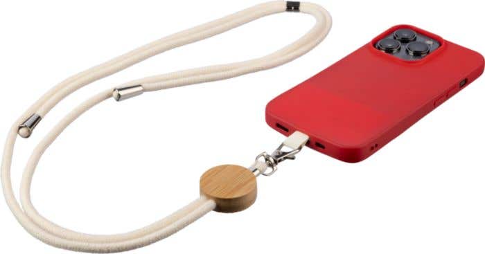 Lanière de téléphone en coton Lucia