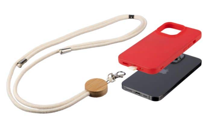 Lanière de téléphone en coton Lucia