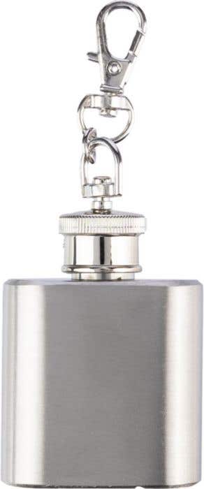 Porte-clés flasque en inox Julia [30 ml]