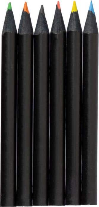 Ensemble de crayons de couleur Holger [6 couleurs]