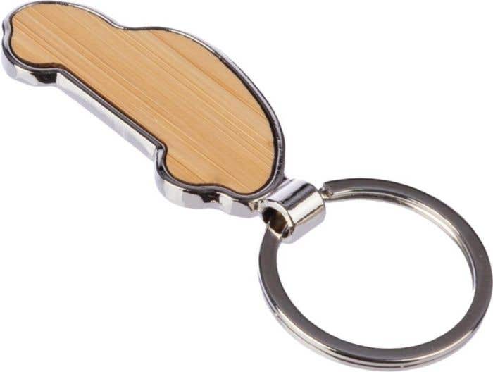 Porte-clés en bambou Angelika