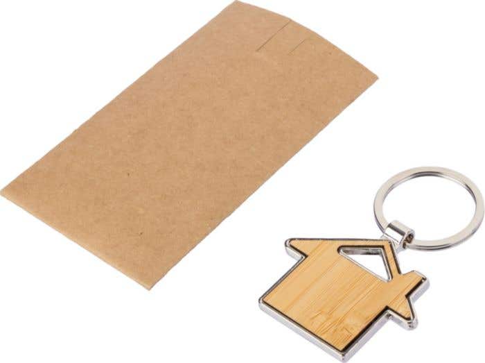 Porte-clés en bambou Bernd