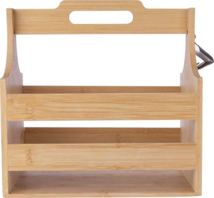 Porte-bouteilles en bambou Hans