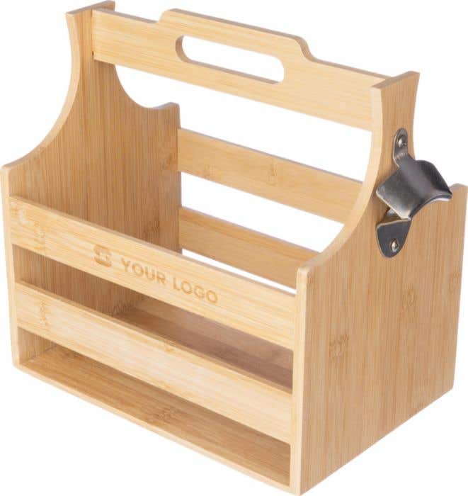 Porte-bouteilles en bambou Hans