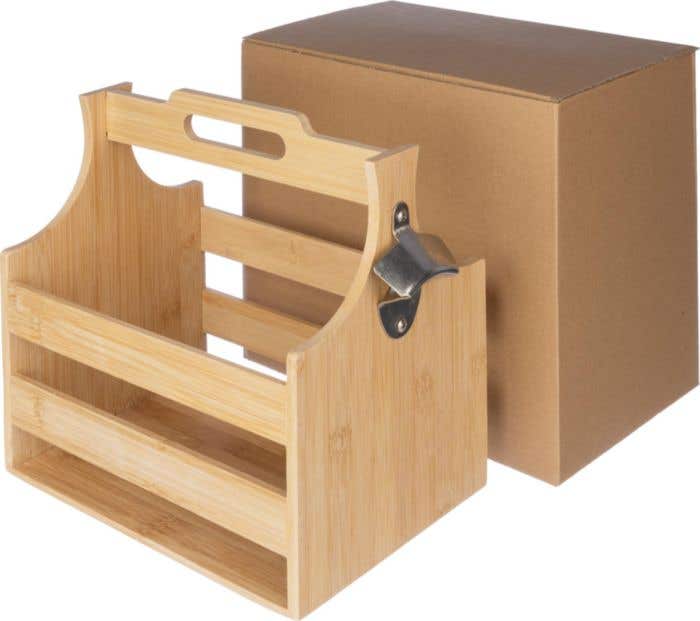 Porte-bouteilles en bambou Hans