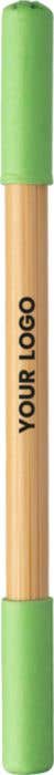 Stylo à bille porte-mine en bambou Wolfgang
