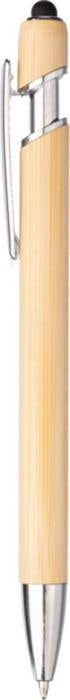 Stylet stylo à bille en bambou Manuela