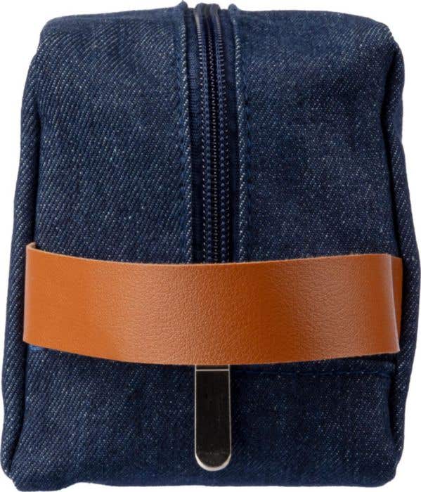 Trousse de toilette en denim Marianne