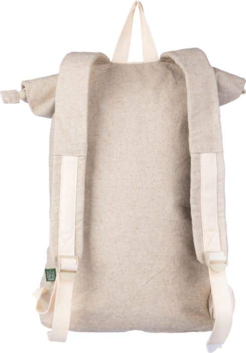 Sac à dos roll-top en chanvre Margarete